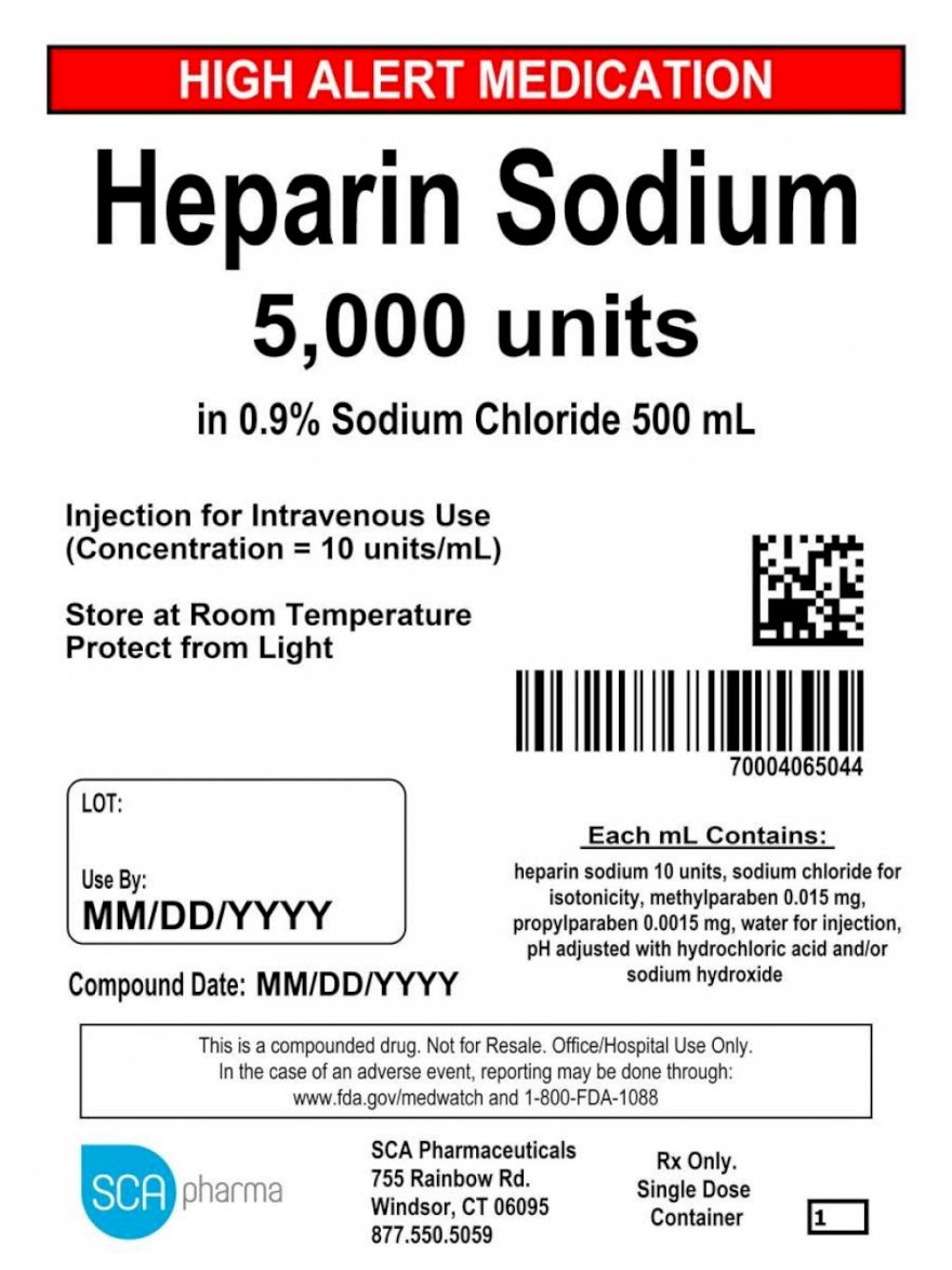 Heparin Sodium Compounded products